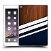 Produktbild Head Case Designs Offizielle Nicklas Gustafsson Holz Navy Texture Soft Gel Hülle für Apple iPad Air 2