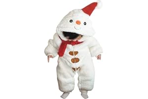 TOPGROWTH ACCESSORIO Completo di Halloween Tutina Pagliacetto Bambino Neonata Unisex Halloween Costume Zucca Bimbo Tutina Tutine Neonato Invernali Body Vestito Halloween Vestito da Carnevale Bambino Neonato