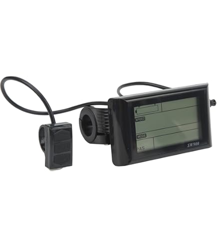 Herklotzn SW900 Ebike éCran LCD 24V/36V/48V52V/60V E-Bike LCD Compteur Panneau Affichage Pour éLectrique Ordinateur Ebike Accessoires