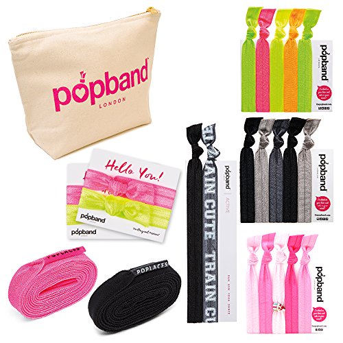 Preisvergleich Produktbild Popband Pferdeschwanz Halter Gym Tasche Essentials Headbands
