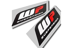 TWISTED MELON WP Suspension - Pegatinas con logotipo (tamaño grande, 2 unidades)