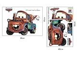 Retro Car Wandtattoo House Aufkleber abnehmbarer Wohnzimmer Tapete Schlafzimmer Küche Art Bild Wandmalereien Sticks PVC Fenster Tür Dekoration + 3D Frosch Auto Aufkleber Geschenk - 6