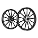 Kingway SR2R 13 Spokes Bike Alloy Wheel Set of 2 19/19 Inch Black-Royal Enfield Thunderbird 350 Type 1 RS.9998.00