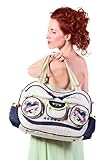 große Radio Ga Ga Wickeltasche Heartbreaker WI01RA10 von Sweet Morning 4260291590178 Beige - 7