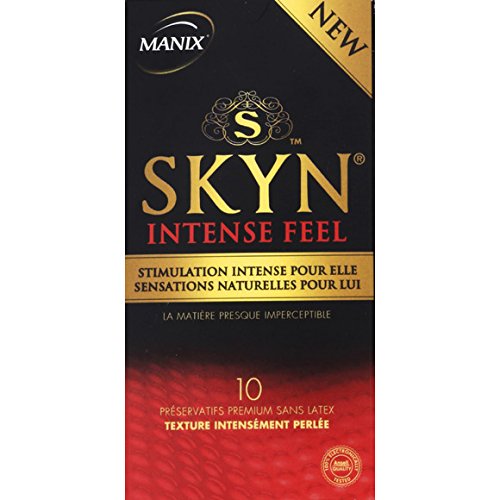Manix - Préservatifs prenium sans latex texture intensément perlée. - La boîte de 10 préservatifs - (pour la quantité plus que 1 nous vous remboursons le port supplémentaire)