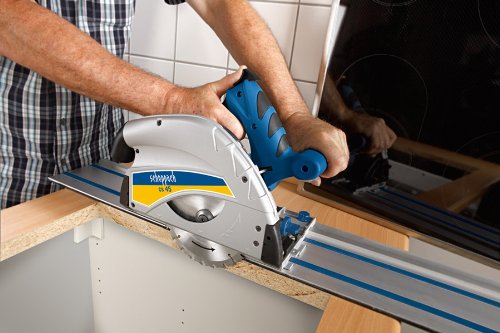 Tauchsäge – Tauchkreissäge Typ45 mit Schiene, 1 Sägeblatt und Zubehör - 4