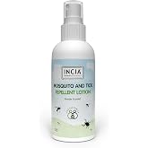 INCIA Mosquito and Tick Repellent Spray Lotion Moisturizer 100 ml For Whole Body