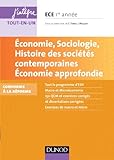 Economie, Sociologie, Histoire des sociétés contemporaines. Economie approfondie. ECE 1: Conforme à la réforme 2013