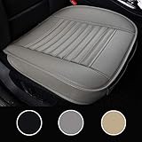✦Diseño Antideslizante - Esta funda asiento coche transpirable con fondo de goma antideslizante, no tóxico. Cada funda asiento incluye 2 hebillas de plástico, 2 ganchos de metal, bien sujeta la funda de asiento al asiento, fácil de instalar.