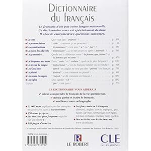 Dictionnaire du français. Le Robert & Cle International Livre en Ligne Dictionnaire du français. Le Robert & Cle International Livre en Ligne - Telecharger Ebook