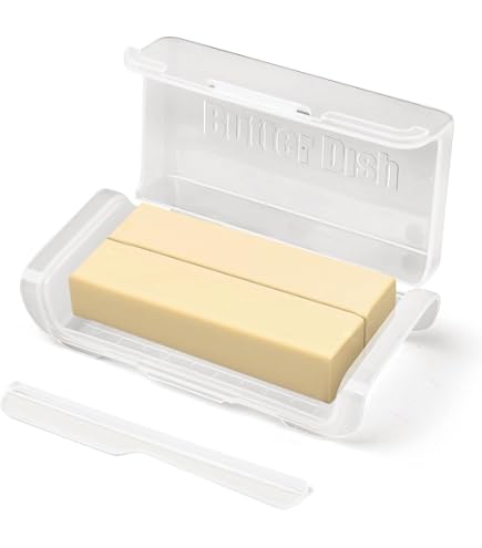 Butterdose Mit Deckel - Luftdicht, Für Kühlschrank & Mikrowelle Geeignet