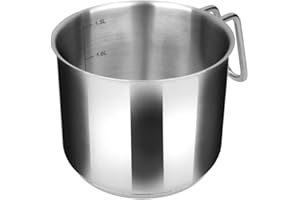 Moneta Allegro Bollilatte 14 cm in Acciaio Inox per tutti i Fuochi 1.8 Litri