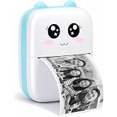 Busstier Mini Yazıcı Bluetooth Bağlantılı Taşınabilir Termal Yazıcı Siyah Beyaz &Ccedil;ıktı Telefon Uyumlu USB Type C Şarjlı Not ve