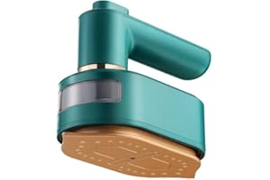 AHYBZN Reisebügeleisen Mini-Dampfbügeleisen,30 Sekunden schnelles Aufheizen,kleines Handbügeleisen mit Keramik-Antihaftsohle,Reisebügeleisen für Zuhause,Kleidung,Reisen