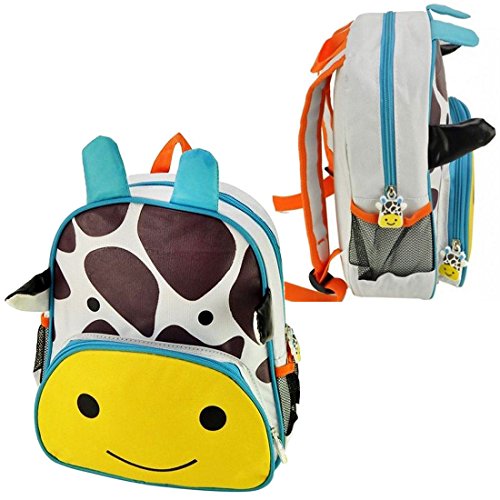 JJOnlinestore- Cow Moo Moo Cute Cartoon Unisex Kids Lunch Schoolbag Backpack Animal Zoo