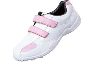 PGM Damen Golfschuhe Wasserdicht Spikeless mit Klettverschluss