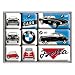 Produktbild Nostalgic-Art 83078 BMW - Vintage Cars, Magnet-Set (9teilig)