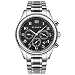 Produktbild Herrenuhr mechanische Uhr arabische Ziffern römischen Ziffern Lederarmband Edelstahl Armband Business Casual Multifunktions , C