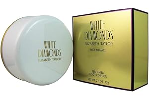 White Diamonds by Elizabeth Taylor for Women Body Powder, 75 ml