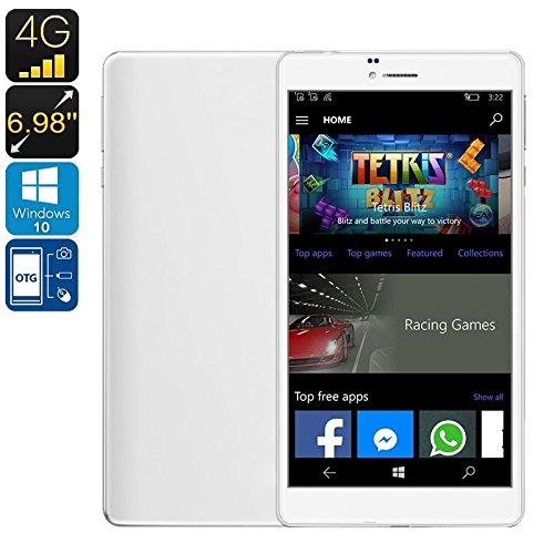 spécification Tablette Windows 10 Quad Core 7 Pouces 4G 2Go Ram HD OTG Cam 5MP 16Go
