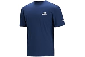 Bassdash - Maglietta da Uomo, con Protezione Solare UPF 50+, Maglietta a Maniche Corte da Pesca