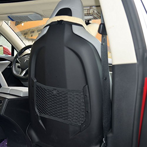 Topfit Seat Back Storage Net For Tesla Model S 2 Of Set