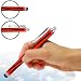 Produktbild ONX3® Huawei Ascend G6 Zebra Aluminium kapazitiver Stylus (Schwarz & Rot)