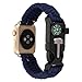 Produktbild Hunpta NEUE Nylon-Seil-Survival-Armband-Uhr Band mit Kompass für iWatch Apple Watch Serie 1/2 38MM /42MM (C, 38MM)