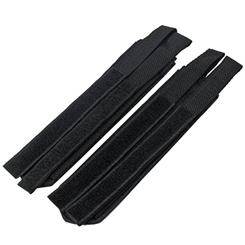 PsmGoods 1 Paar Fixed Gear Fixie BMX-Fahrrad-Doppelklett Pedal Toe Clip Straps - 5