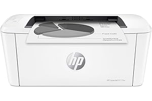 HP LaserJet M110w 7MD66F, Stampante a Singola Funzione Laser A4 Monocromatica, Stampa Fronte e Retro Manuale in Bianco e Nero, 20 ppm, Wi-Fi, HP Smart, Bianca