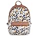 Produktbild outflower Student Umhängetasche Mode Einfache Design Printserver Floral zu der Mode/Reise Käufe lernen Rucksack/Rucksack Wasserdicht & #,; Blumen braun & # xff09;