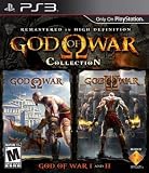Dos títulos clásicos, God of War y God of War II remasterizados en alta definición en un disco Blu-ray o descargables desde PlayStation Store