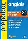 Anglais 2e : Entraînement progressif