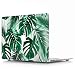 Produktbild MacBook Air 13 Hülle Modell: A1369 / A1466 - L2W Schutzhülle, Soft-Touch-Kunststoff-Gummi Beschichtet Shell Cover für MacBook Air 13 - Tropical Palms Blätter 09