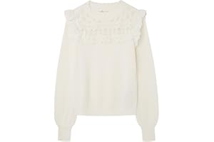 SPRINGFIELD Jersey Algodón Lace Suéter para Mujer