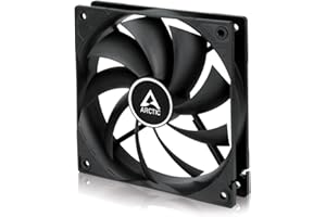 ARCTIC P14 PWM - PC Lüfter, 140 mm PWM Gehäuselüfter optimiert für statischen Druck, Case Fan, PWM-Signal reguliert Lüfterdrehzahl, 200-1700 rpm (0 rpm <5%) - Weiß