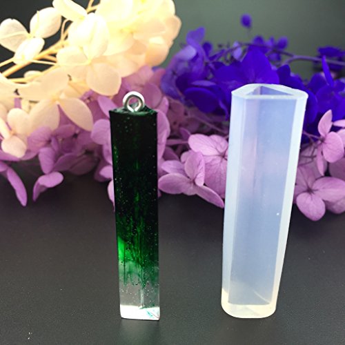 MagiDeal 5 Stück Sortierte Schmuck Silikonform Schmuckgießform Gießform silicone mould – Klar2, Größe2 - 6