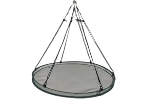 F Fityle Bird Seed Catcher Tray Birdseed Hoop Rat Proof Bird Feeder Tray Large Hanging Bird Feeders Tary for Efficient Seed and Debris Collection for Home Backyard Garden Lawn, diameter 61cm