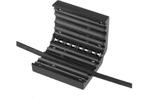 KAFUTY Amortiguador de fibra óptica pelacables de 4.5-11 mm (marco de estilo abierto), diámetro del tubo de extracción de 4.5 / 6/7/8 / 11 mm para tubo de extracción longitudinal Tubo central de viga