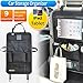 Greenery Car Back Seat Organiser Storage Multi Pocket Travel Organizer Map Umbrella iPad Holder/Vehicle Backseat/Seatback Organiser Tidy Bags