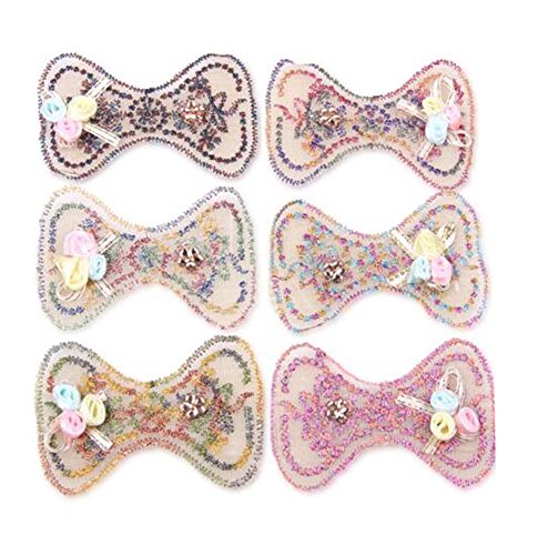 Lovely Bow Front Hair Grip Bang Headdress - Random Color