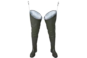 Expert Predator Hip Wader-Stivali A Coscia PVC, Unisex-Adulto