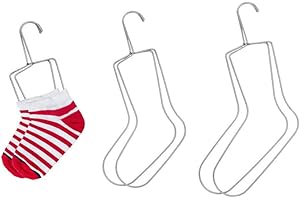 ‎UNICRAFTALE UNICRAFTALE 6 Stück 3 Größen Sockenblocker Edelstahl Socken Trockenbügel Strick Sockenformer Metall Zum Schnellen Trocknen Und Präsentieren von Handgestrickten Und Gehäkelten Socken