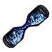 Produktbild Sue Supply 1*Elektro-Skateboards Elektro Scooter Hoverboard Self Balancing Scooter Aufkleber Elektroroller Roller Self Balance Board Haut - 6.5 zoll Selbststabilisierendes Fahrzeug E-Board Schutzfolie Sticker Aufkleber,Blue Fire