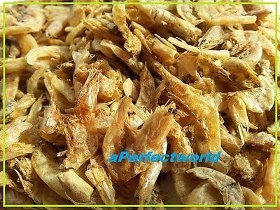 Dried River Shrimp,Natural food treat for Koi,Cichlid,Aqua Fish,Turtle/Terrapins,Reptile (500Gram)