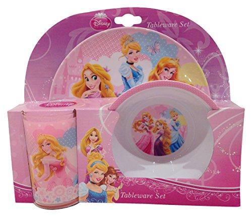 Disney 3-Piece Disney Princess Story Telling Melamine Set