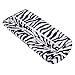 Tinksky Half column Shaped Zebra Stripe Nail Art Manicure Soft Hand Rest Cushion Pillow