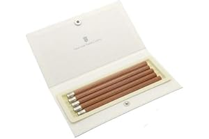 Graf von Faber-Castell 118645 - Crayons de rechange pour le crayon parfait, 5 pièces, en bois de cèdre