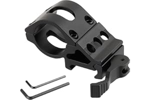 FOCUHUNTER 25,4mm Monture de Lunette Picatinny Montage sur Anneau QD Rail Picatinny Rail pour Lampe Torche Laser Sight Alliage D'aluminium Accessoires De Chasse Montage À Débattement Rapide