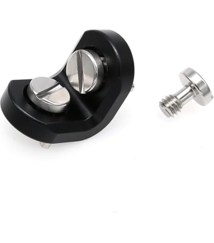 Piastra Formaggio Universale Per Fotocamera - Montaggio Laterale Con Filettatura 3/8 E 1/4 Per Sony RED - Foto 14